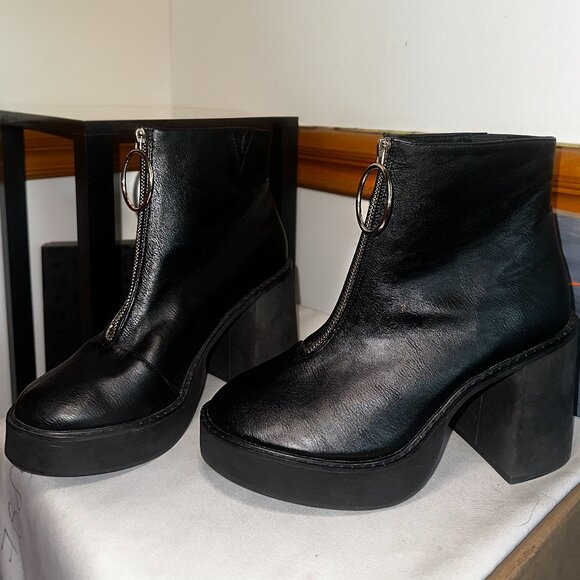 Black Ankle Boots - Picture 6 of 6